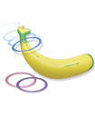 Inflatable Banana Ring Toss