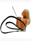 Leather Leash - Black