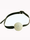 Jawbreaker Ball Gag Black PVC