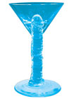 Martini Weenie Glass - Blue